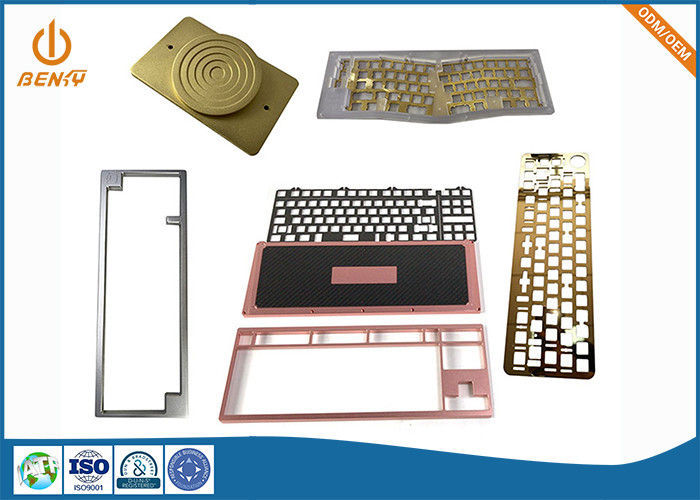 CNC mechaniczne niestandardowe obudowy elektroniczne Aluminiowy model klawiatury