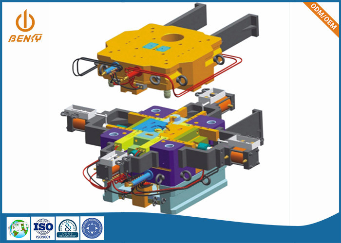 Ra1.6 Ra3.2 Przemysłowa forma do odlewania ciśnieniowego z 5-osiowym centrum obróbkowym
