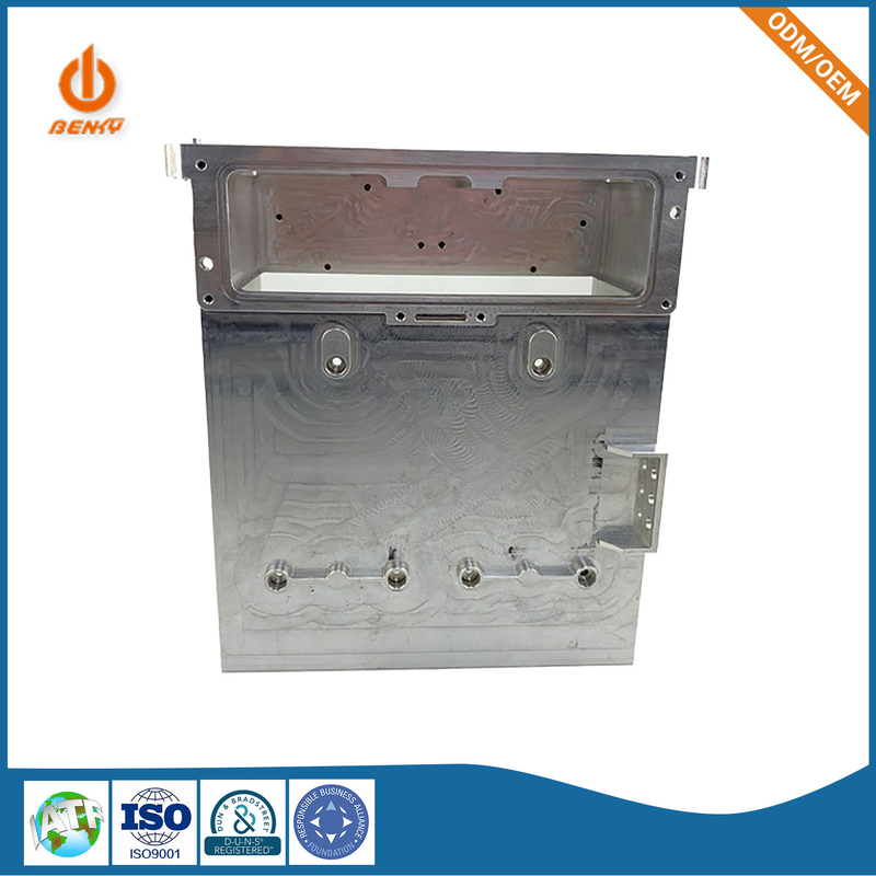 Dostosowane przetwarzanie Obróbka CNC do urządzeń komunikacyjnych mikrofalowych Obróbka części ze stopu aluminium 6061