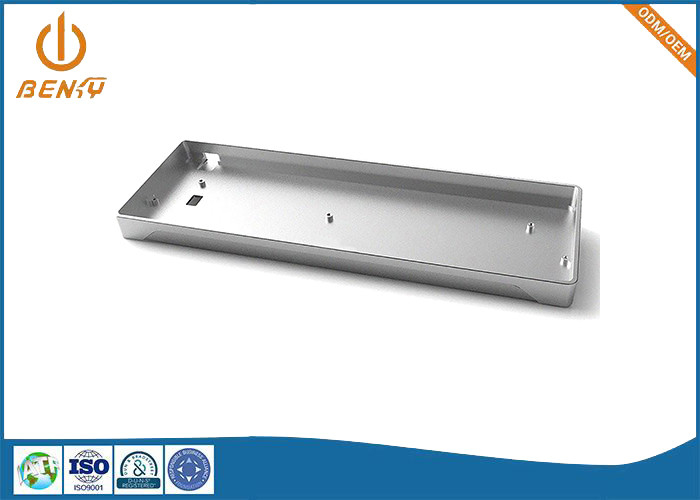 Piaskowanie Anodowana obróbka CNC Części aluminiowe Frezowana CNC mechaniczna obudowa klawiatury