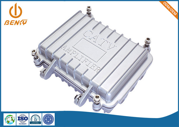 ISO TS16949 Części radiatora telekomunikacyjnego Formowanie wtryskowe aluminium