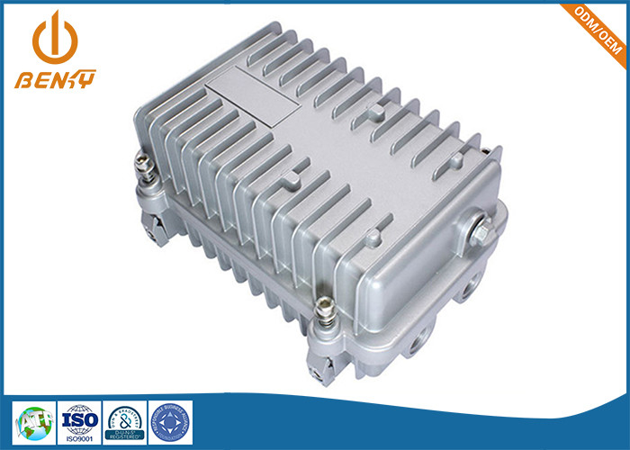ISO TS16949 Części radiatora telekomunikacyjnego Formowanie wtryskowe aluminium